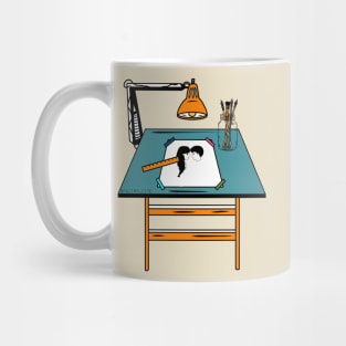 Drawing Desk Mug